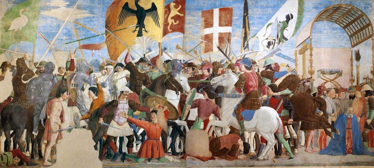 The Legend of the True Cross in Arezzo by Piero della Francesca