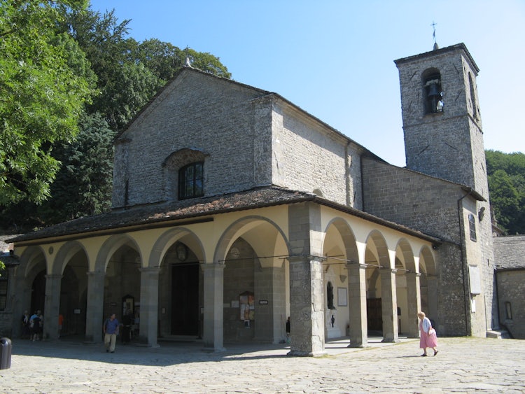 La chiesa del Santuario di La Verna