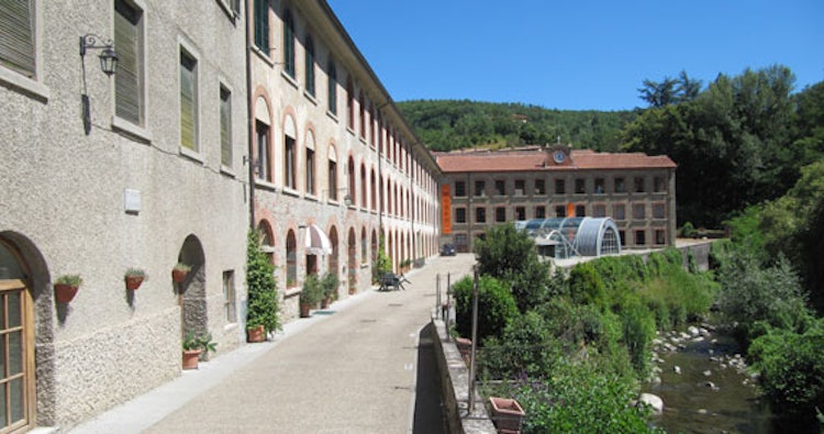 Wool factory in Stia in Casentino Valley