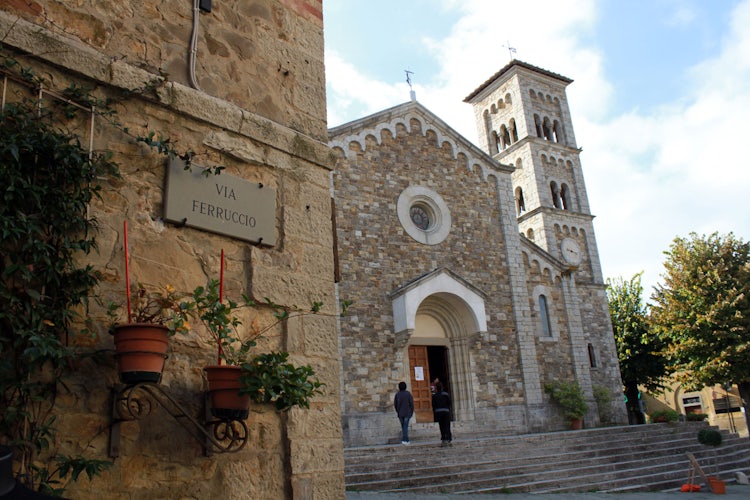 Church in Castellina in Chianti