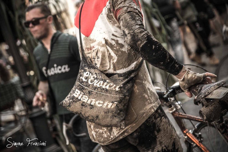 Vintage Bike races Eroica in Gaiole