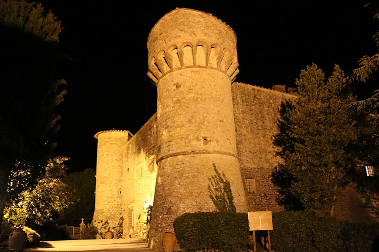 Castello Meleto near Gaiole in Chianti
