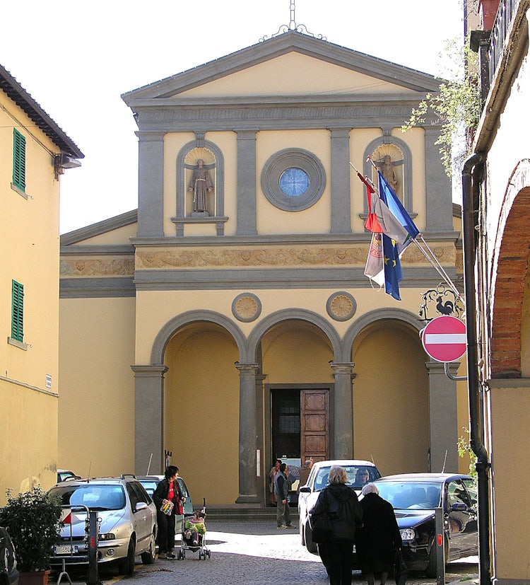 Church in Greve in Chianti