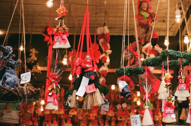 Befana Dolls in Tuscany for Christmas