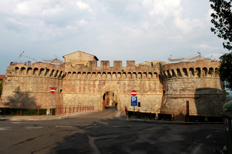 Colle Val d'Elsa: A view of the lower part of the city