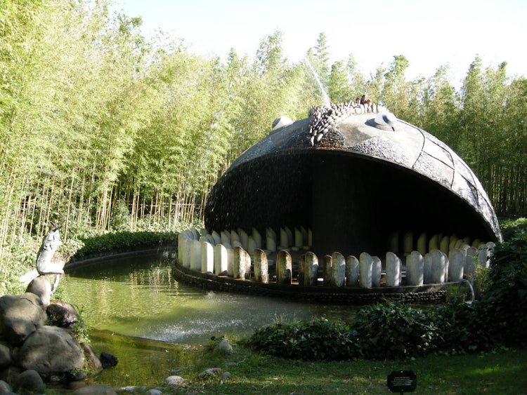 The dogfish shark at Collodi in the Pinocchio Park
