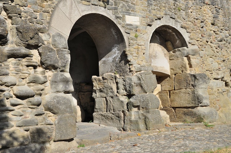 Porta Bifora:  Etruscan gate in the city walls