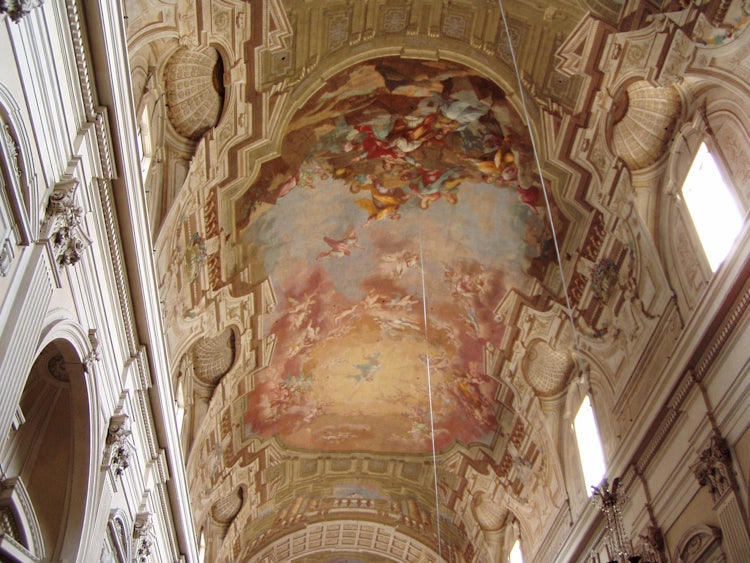 Ceilings in Brancacci Chapel