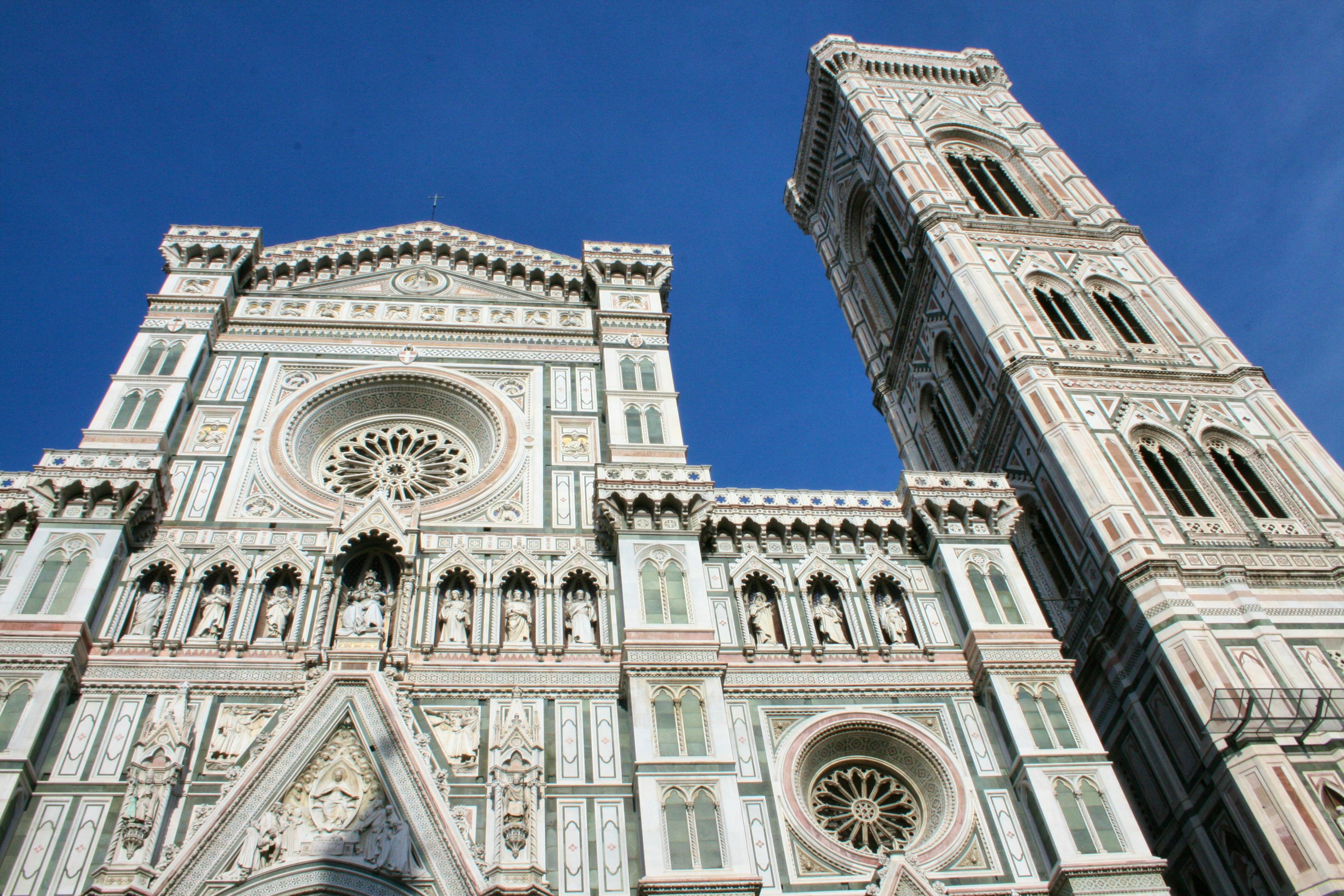 The Duomo in Florence, the Cathedral of Santa Maria del Fiore in Florence,  Italy