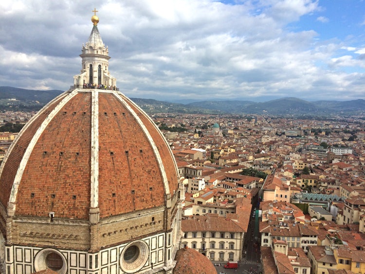 Vista dalla cima del Campanile di Giotto