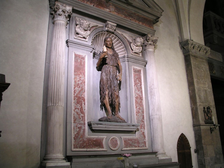 Magdalene by Desiderio da Settignano in Santa Trinita