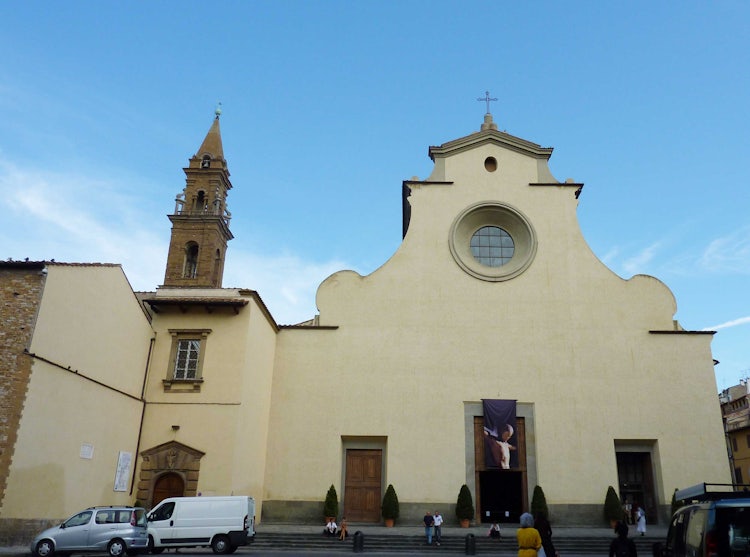 Basilica Santo Spirito Church in Florence, Italy
