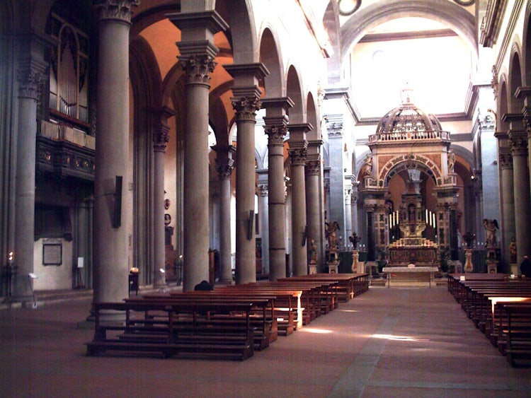 Santo Spirito Church, Florence Italy: the Basilica of Santo Spirito in Oltrarno Santo Spirito Church, Florence Italy: the Basilica of Santo Spirito in Oltrarno