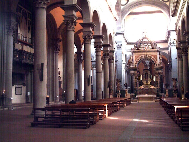 santo spirito inside