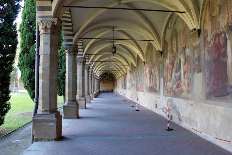 Santa Maria Novella in Florence:  Large Cloister