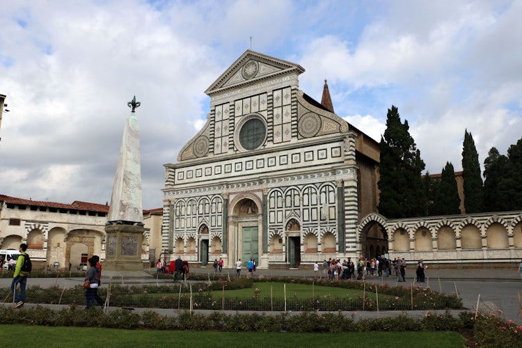 Santa Maria Novella in Florence:  Piazza