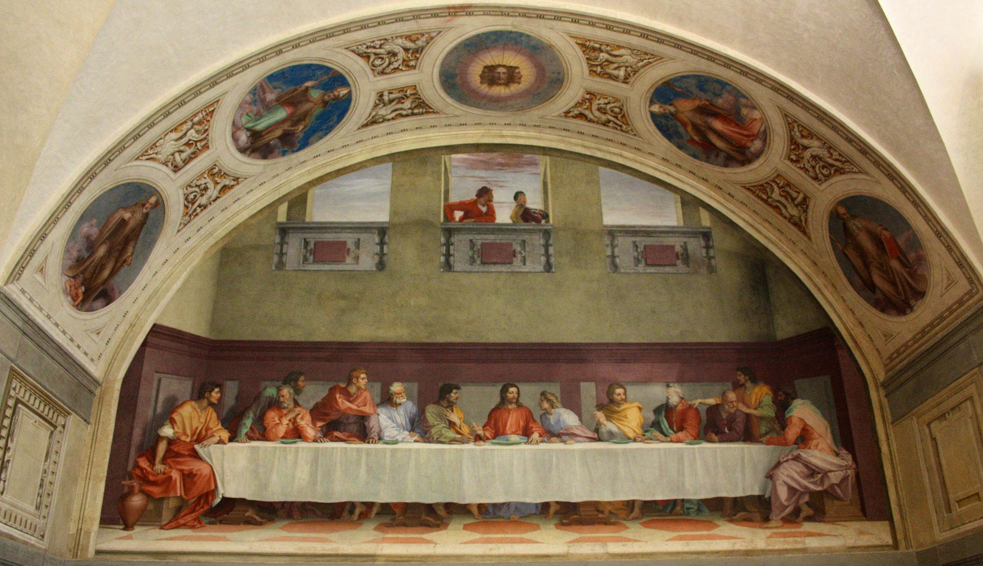 Last Supper Of San Salvi By Andrea Del Sarto Magnificent Last Supper In Florence Last Supper Of San Salvi By Andrea Del Sarto Magnificent Last Supper In Florence