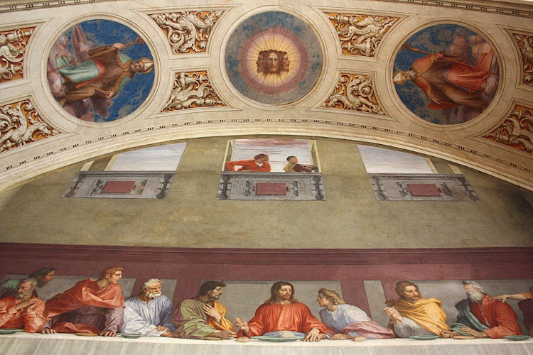 Last Supper Of San Salvi By Andrea Del Sarto Magnificent Last Supper In Florence Last Supper Of San Salvi By Andrea Del Sarto Magnificent Last Supper In Florence