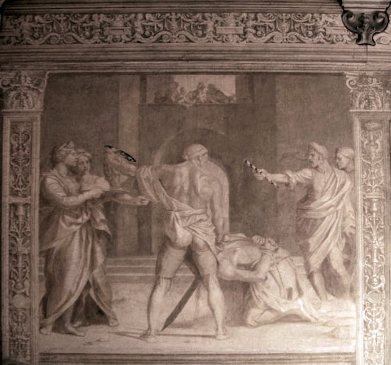 Chiostro Dello Scalzo In Florence Small Museum With Frescoes By Andrea Del Sarto Chiostro Dello Scalzo In Florence Small Museum With Frescoes By Andrea Del Sarto