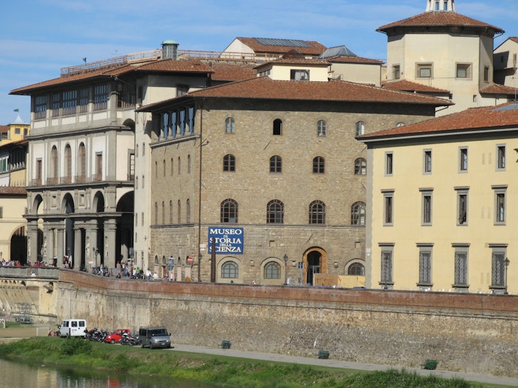 Museum Galelio was once a castle and defensive fortress along the Arno River