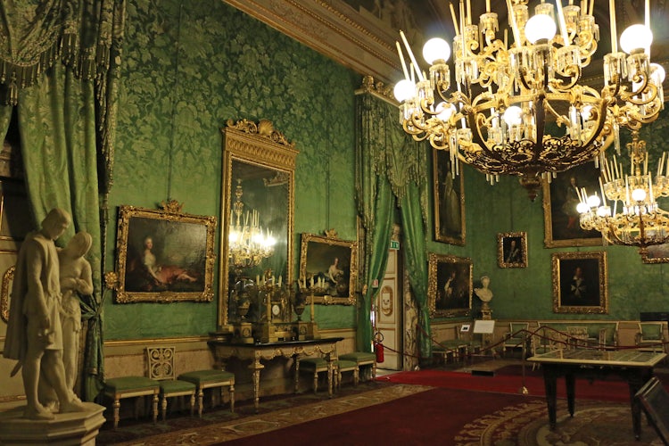 Royal Apartments at Palatine Gallery in Palazzo Pitti