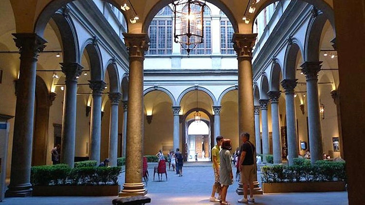 Palazzo Strozzi: Courtyard