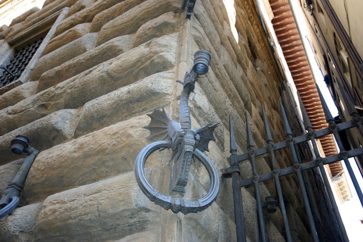 Palazzo Strozzi: Wrought Iron Detail