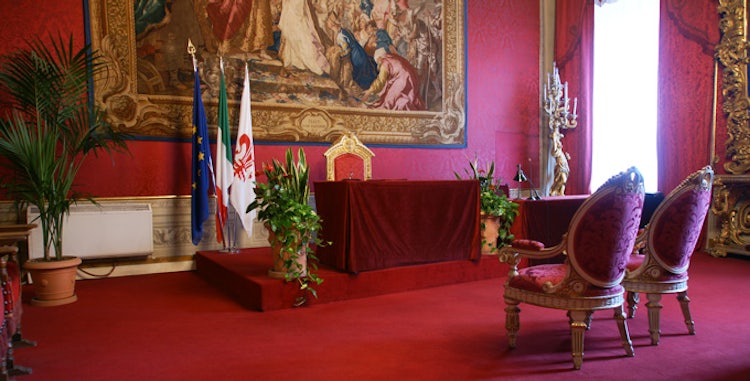 Sala Rossa a Palazzo Vecchio