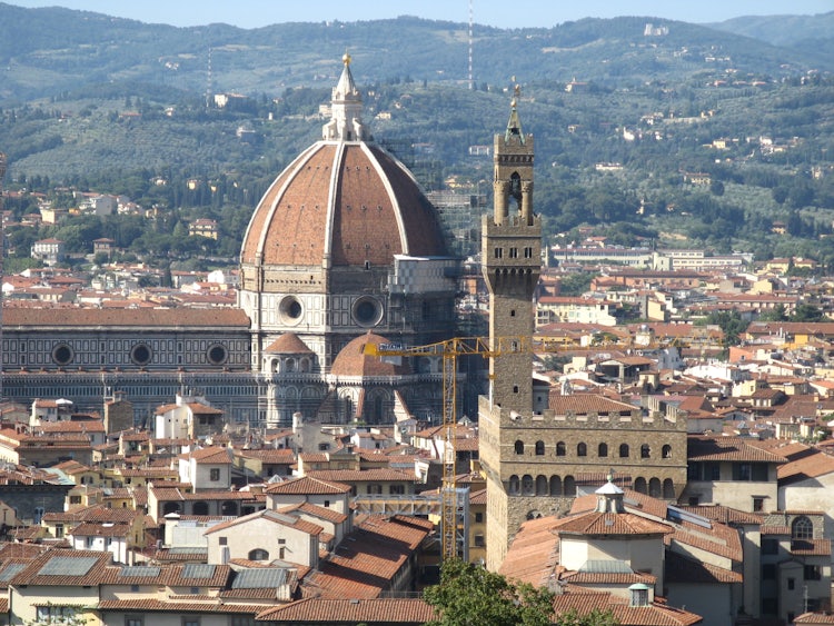 The beauty of Florence in July