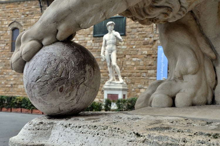 Piazza della Signoria: Statue of David