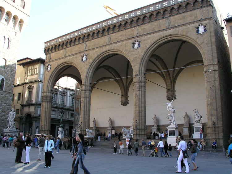 Piazza della Signoria:  Loggia dei Lanzi