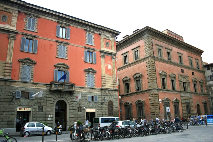 Piazza SS Annunziata and Palazzo Grifoni