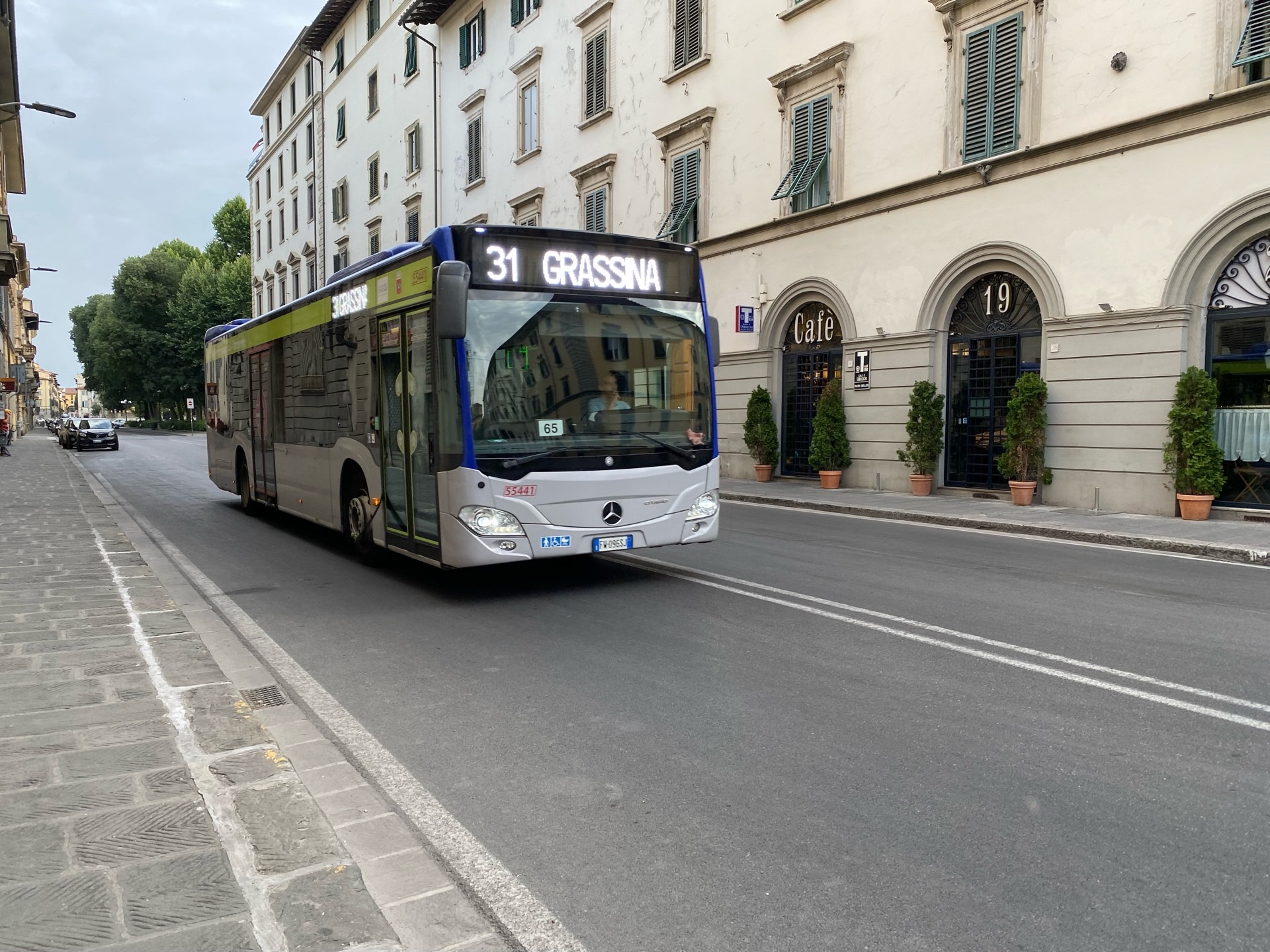 Moving Around Florence by Bus Tram AT Bus System and Trams in