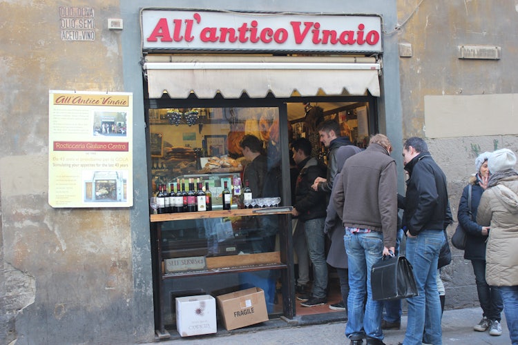 Panino Shop in Florence Tusany