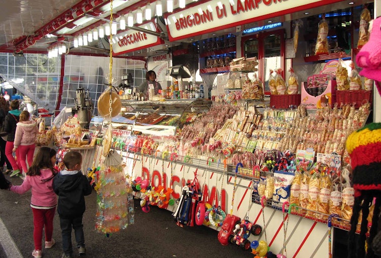 Candy stand at Outdoor Chianti Market