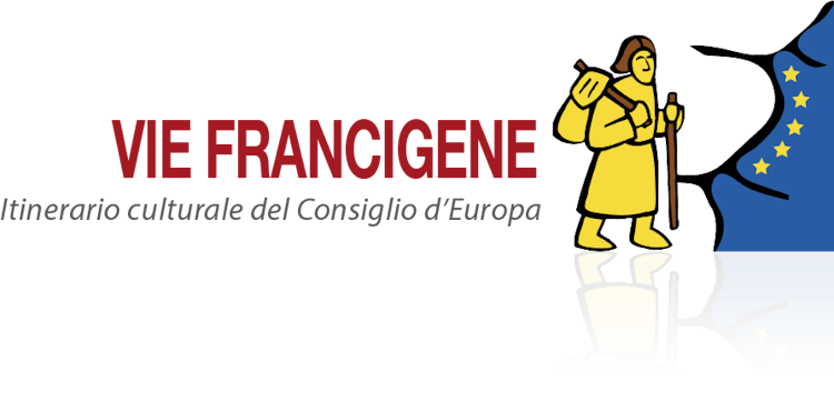 logo for the via francigena in Tuscany