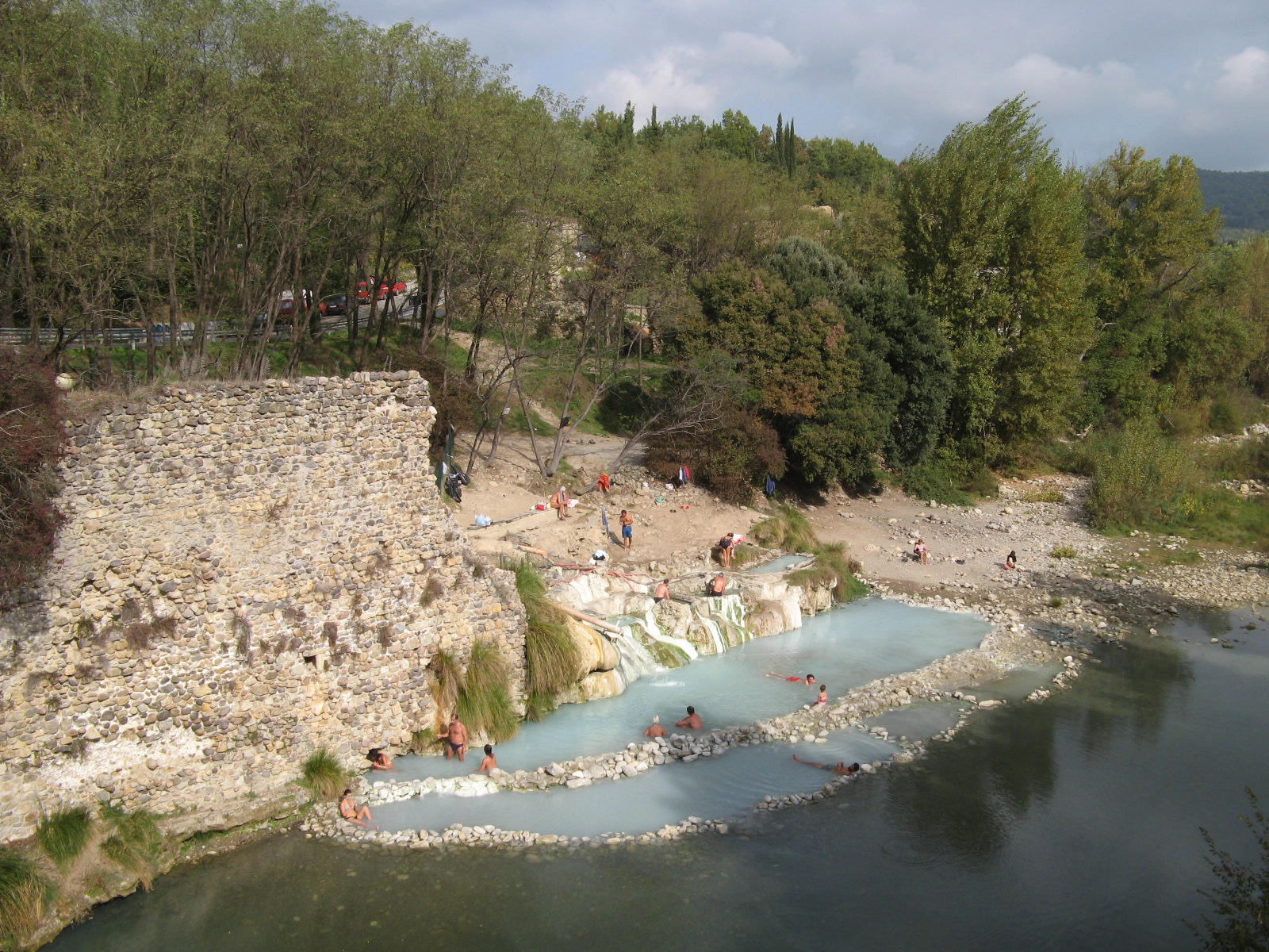 Natural Hot Springs in Tuscany Thermal Baths Spas in Tuscany Italy