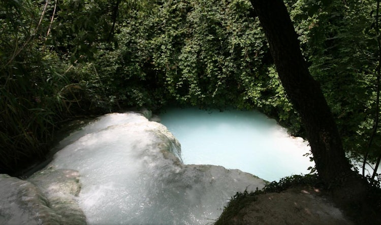 Bagno San Filippo near Monte Amiata