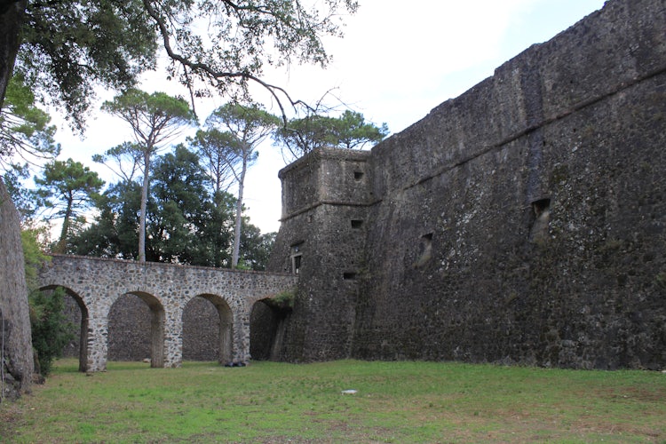 Fortezza Brunella in Aulla in the Lunigiana area