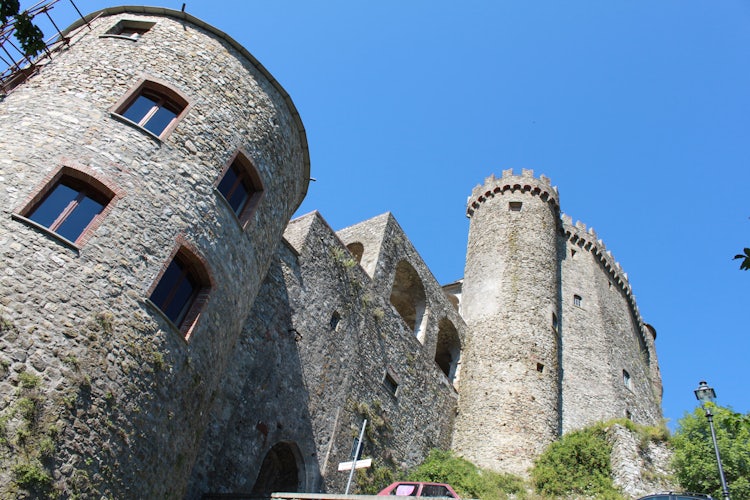 Castles dot the landscape in Lunigiana