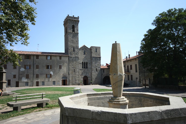 The Abbey at Abbadia San Salvatore, Montecucco, Maremma, Southern Tuscany