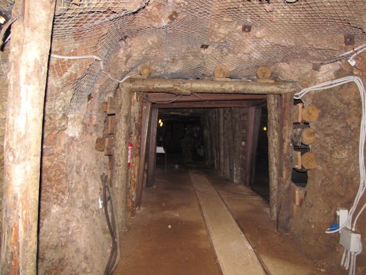 The mines of Gavorrano in the Maremma, Tuscany