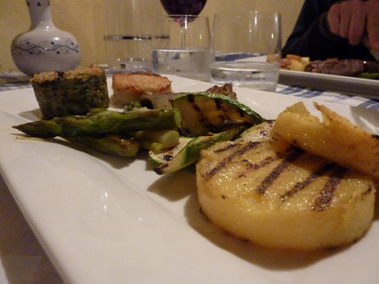 Delicious meals at Locanda nel Cassero