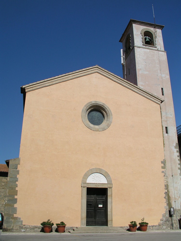 Church a Talamone in the Maremma, Tuscany