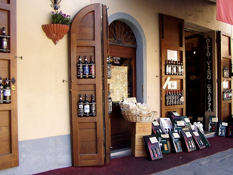 Enoteca and Wine shops in Siena