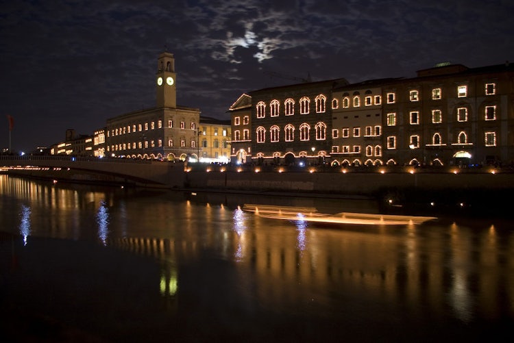 The Luminara candlelight June event in Pisa