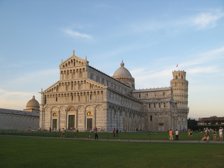 A Torre inclinada de Pisa