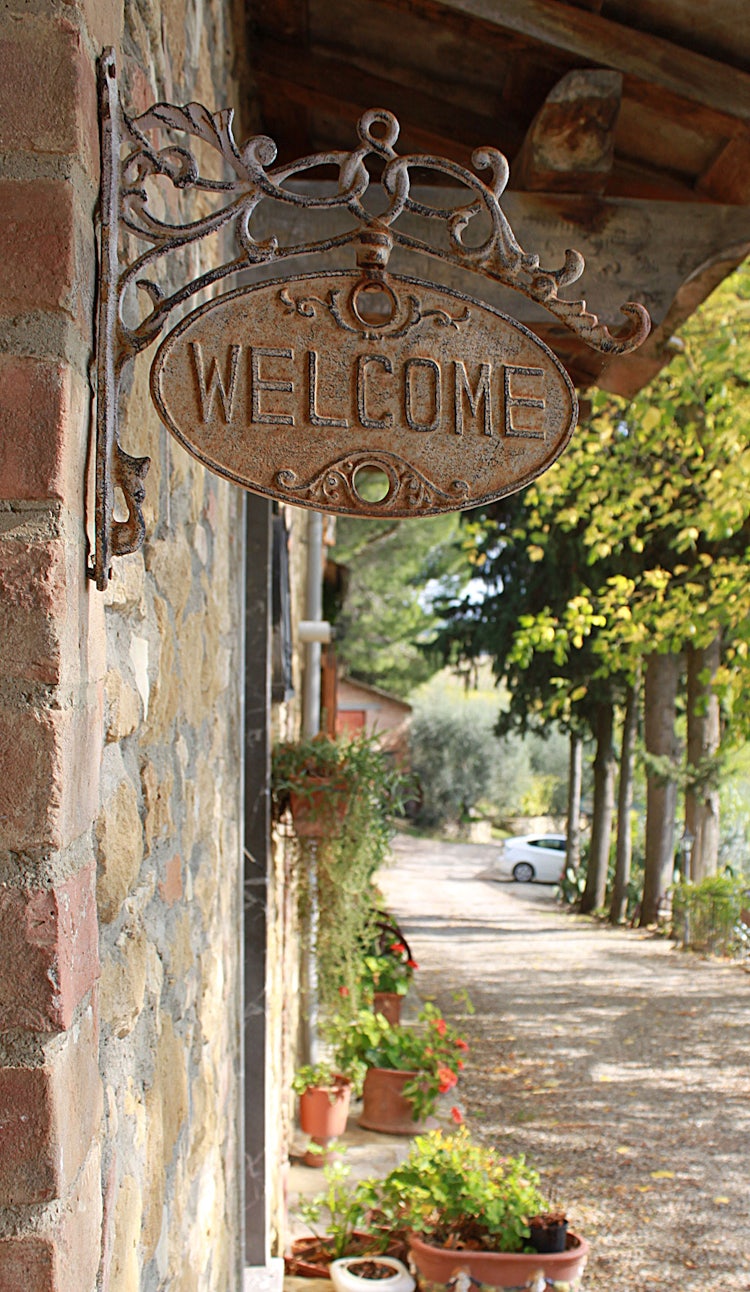 Warm welcome at  at  Agriturismo Vernianello 