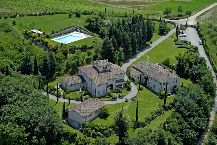 Borgo della Meliana: Panoramic view from above