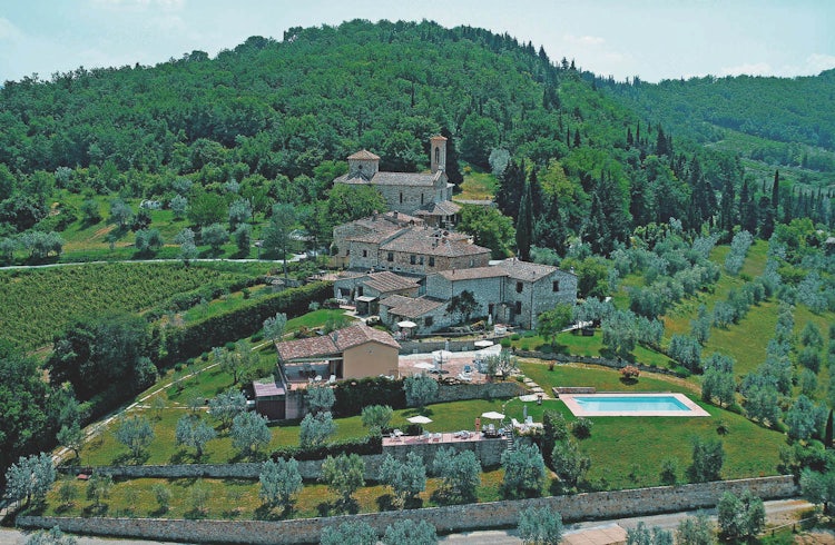 Ariel view of Borgo Sicelle